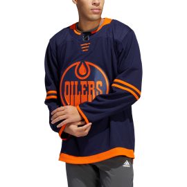 Edmonton Oilers Alternate Primegreen Authentic Custom Jersey - Navy