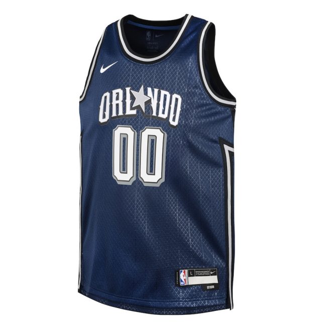 Orlando Magic 2023/24 City Edition Swingman Custom YOUTH Jersey - Navy - Image 2