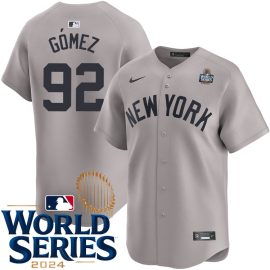 Yoendrys Gomez New York Yankees Road Limited World Series Jersey