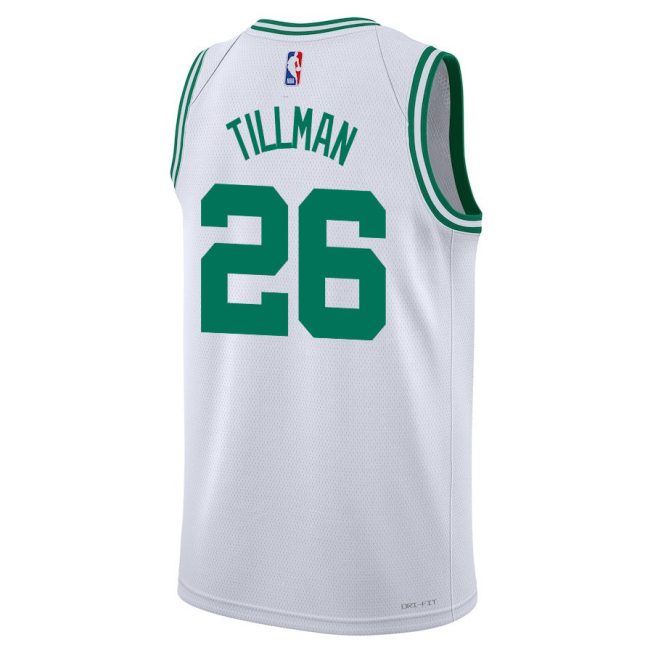 Xavier Tillman 26 Boston Celtics 2024 FINALS CHAMPIONS Swingman Jersey - Association Edition - White - Image 3