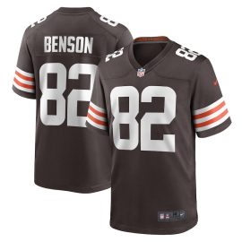 Trinity Benson 82 Cleveland Browns Team Game Jersey - Brown