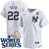 Juan Soto New York Yankees Youth Home Limited World Series Jersey