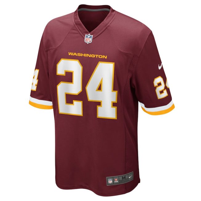 Antonio Gibson 24 Washington Commanders Team Men Game Jersey - Burgundy - Image 2