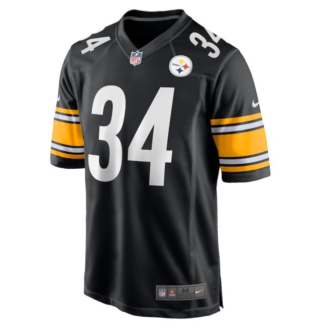 Chandon Sullivan 34 Pittsburgh Steelers Men Game Jersey - Black - Image 2