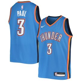 Chris Paul Oklahoma City Thunder Youth Team Swingman Jersey - Blue