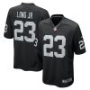 David Long Jr. 23 Las Vegas Raiders Men Team Game Jersey - Black