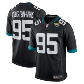 Roy Robertson-Harris 95 Jacksonville Jaguars Men's Game Jersey - Black