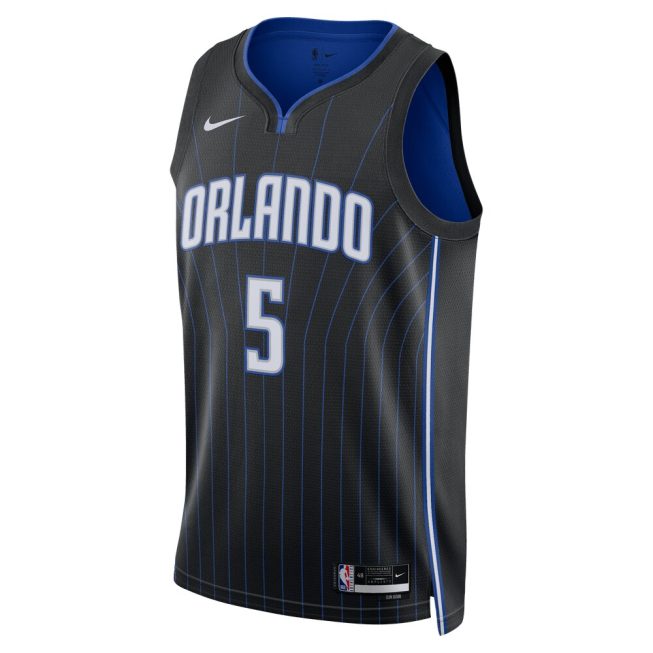 Paolo Banchero Orlando Magic Unisex 2022 Draft First Round Pick Swingman Jersey - Icon Edition - Black - Image 2