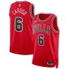 Alex Caruso 6 Chicago Bulls Unisex Swingman Jersey - Icon Edition - Red