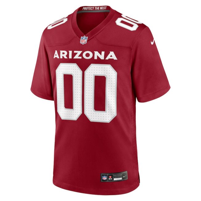 Arizona Cardinals Custom Game MenJersey - Cardinal - Image 2