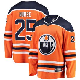Darnell Nurse Edmonton Oilers Fanatics Breakaway Player Jersey - Orange