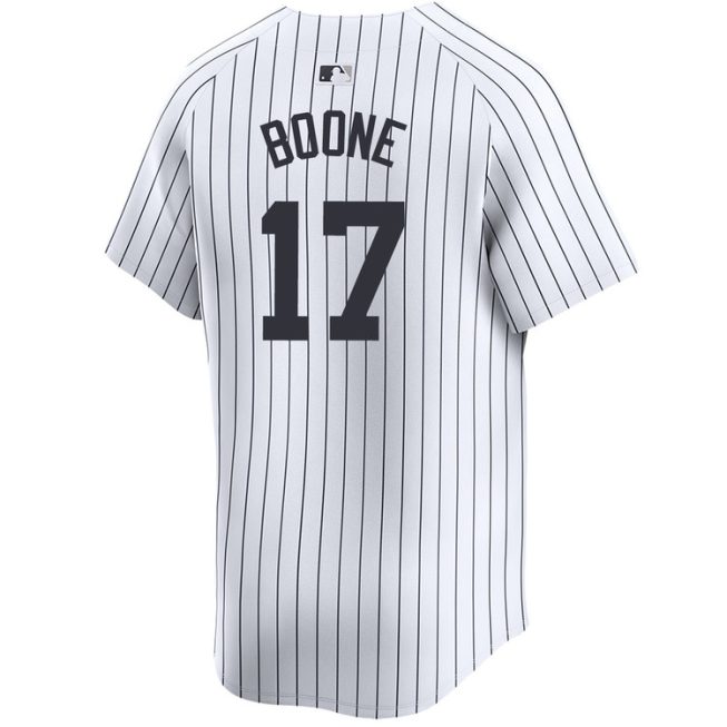 Aaron Boone New York Yankees Home Limited World Series Jersey - Image 2