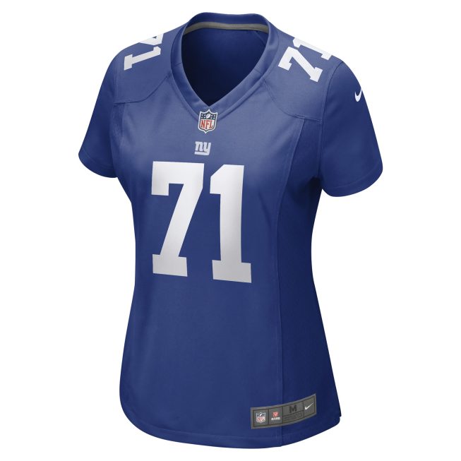 Justin Ellis New York Giants Women's Game Player Jersey - Royal - Image 2