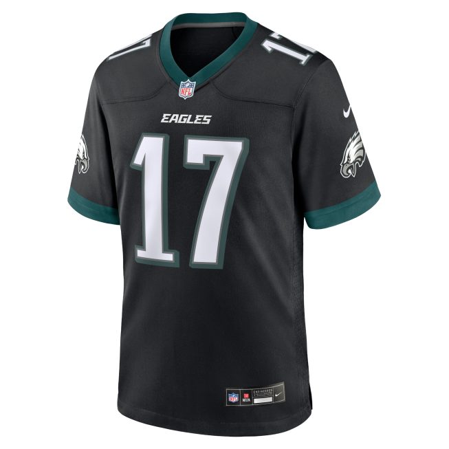 Nakobe Dean Philadelphia Eagles Alternate Game Jersey - Black - Image 2