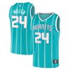Brandon Miller Charlotte Hornets Fanatics Youth 2023 Draft First Round Pick Fast Break Replica Jersey - Icon Edition - Teal