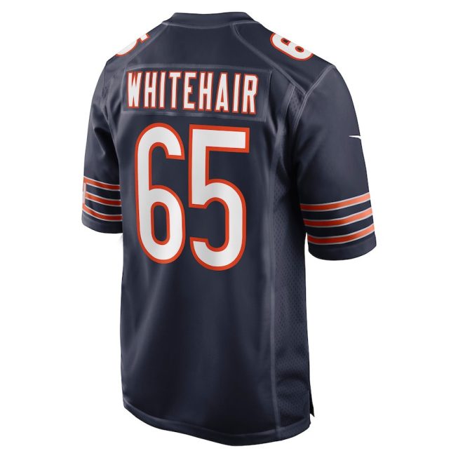 Cody Whitehair 65 Chicago Bears Men Game Jersey - Navy - Image 3