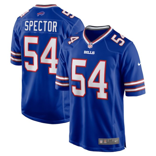 Baylon Spector 54 Buffalo Bills Men Game Jersey - Royal