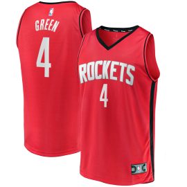 Jalen Green Houston Rockets Fanatics Fast Break Replica Player Jersey - Icon Edition - Red