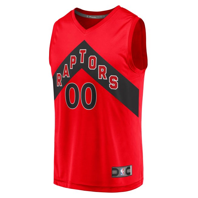 Toronto Raptors Fanatics Fast Break Replica Custom Jersey - Icon Edition - Red - Image 2