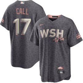 Alex Call Washington Nationals City Connect Jersey