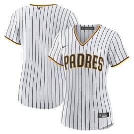San Diego Padres Women's Home Blank Replica Jersey - White