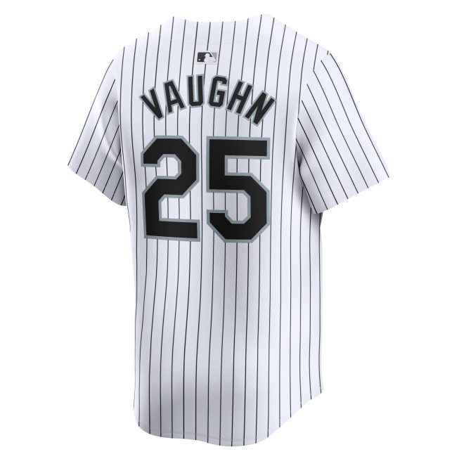Andrew Vaughn Chicago White Sox Home Limited Player Jersey - White - Image 3
