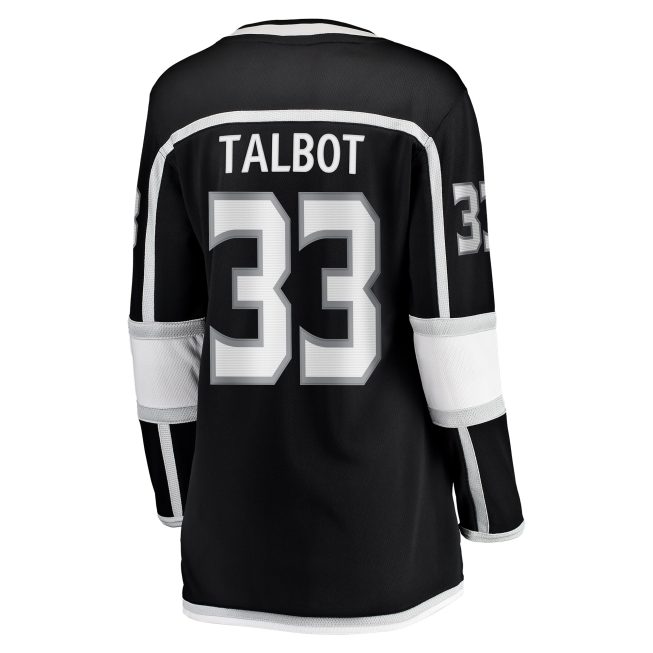 Cam Talbot Los Angeles Kings Fanatics Women's Home Breakaway Player Jersey - Black - Image 3