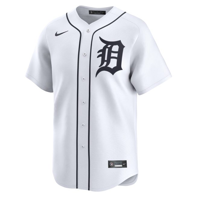 Detroit Tigers Home Limited Jersey - White - Image 2