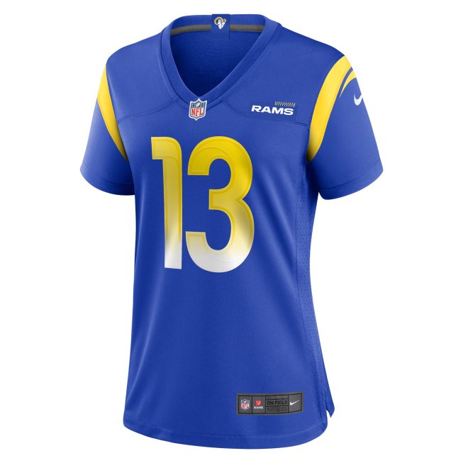 Stetson Bennett Los Angeles Rams Women's Team Game Jersey - Royal - Image 2