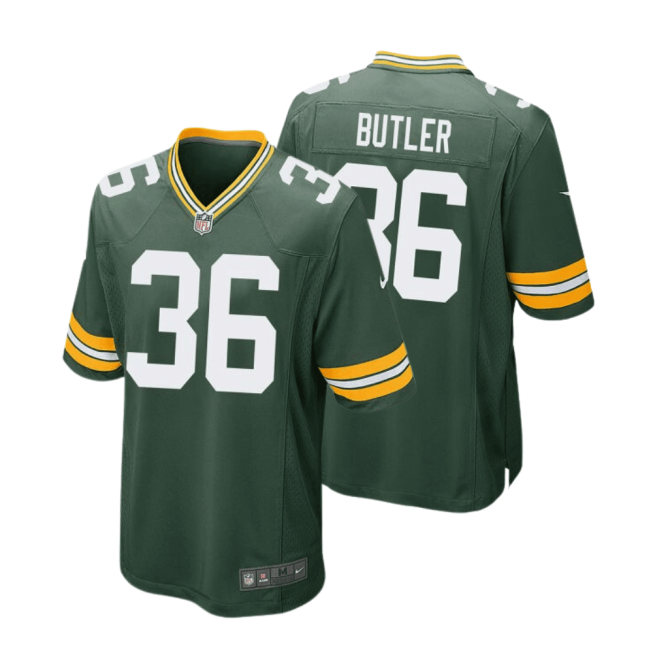 LeRoy Butler 36 Green Bay Packers Men Home Game Jersey - Green
