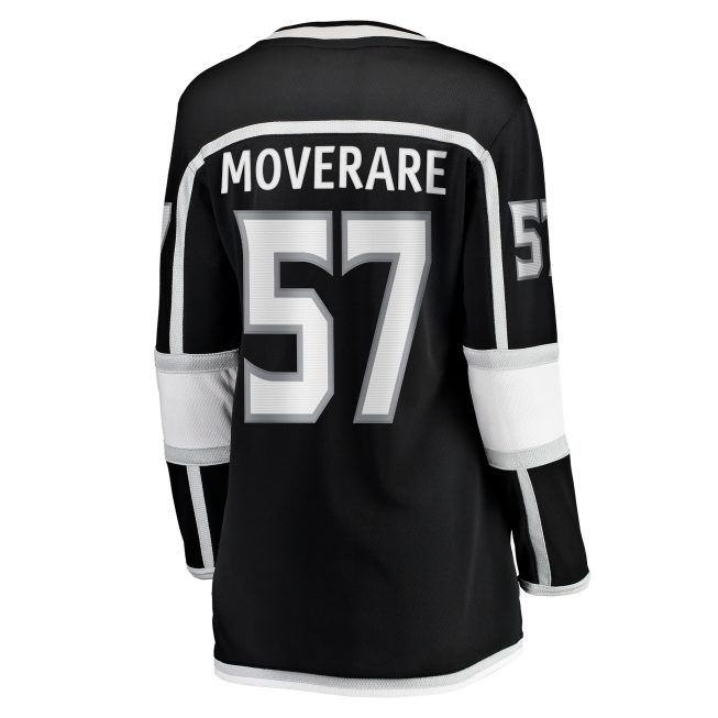 Jacob Moverare Los Angeles Kings Fanatics Women's Home Breakaway Player Jersey - Black - Image 3