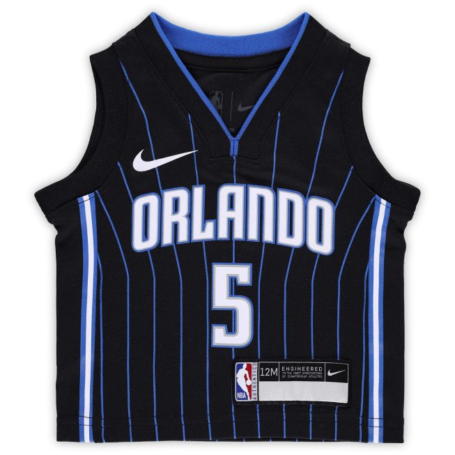 Paolo Banchero Orlando Magic Infant Swingman Player Jersey - Icon Edition - Black - Image 2