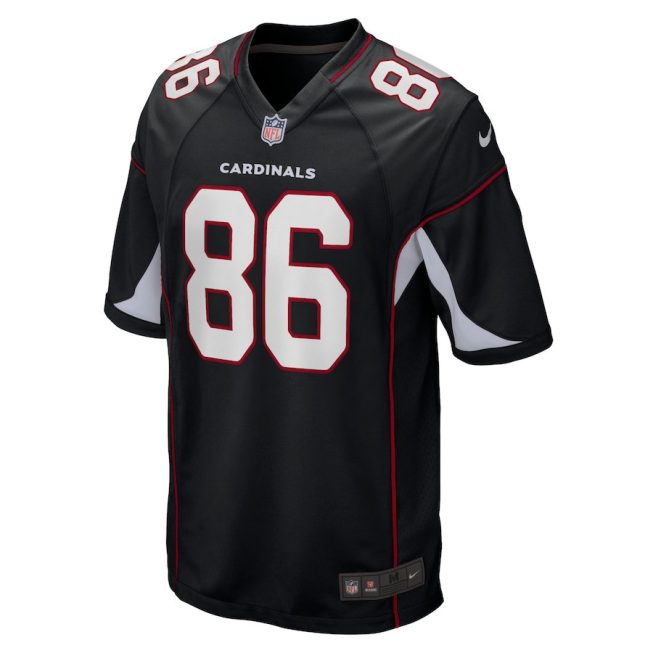 Zach Ertz 86 Arizona Cardinals Men Alternate Game Jersey - Black - Image 2