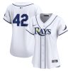 Tampa Bay Rays Women's 2024 Jackie Robinson Day Home Limited Jersey - White