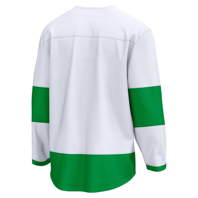 Toronto Maple Leafs Fanatics St. Patricks Alternate Premier Breakaway Jersey - White - Image 3