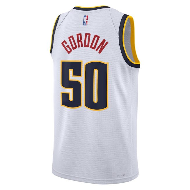 Aaron Gordon 50 Denver Nuggets Unisex Swingman Jersey - Association Edition - White - Image 3