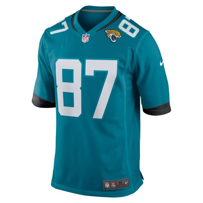 Josh Pederson Jacksonville Jaguars Team Game Jersey - Teal - Image 2