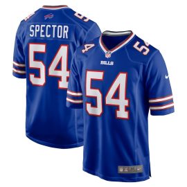 Baylon Spector 54 Buffalo Bills Men Game Jersey - Royal