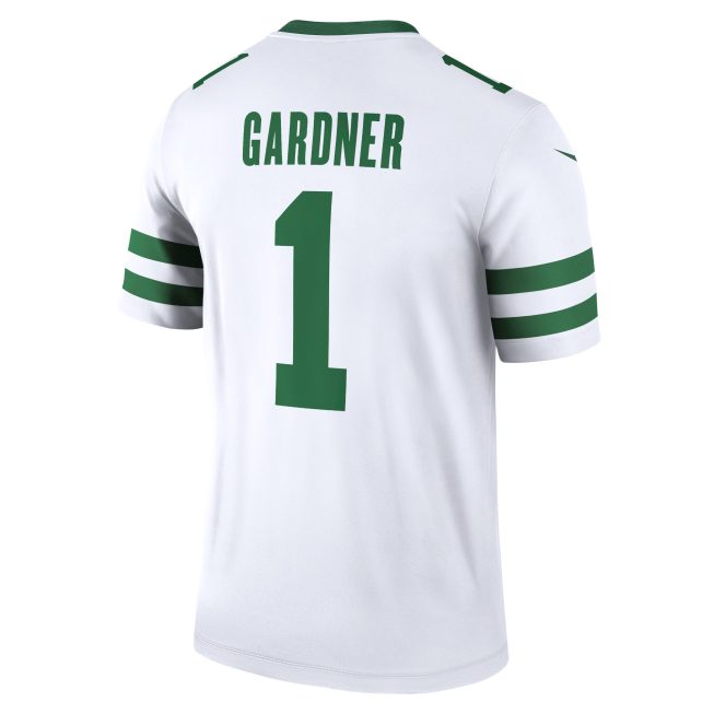 Sauce Gardner New York Jets Legend Jersey - Legacy White - Image 3