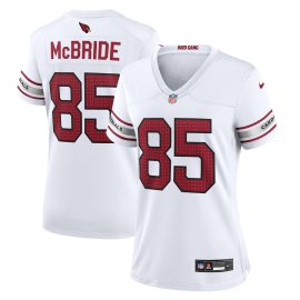 Trey McBride 85 Arizona Cardinals Women GameJersey - White