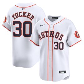 Kyle Tucker 30 Houston Astros Home Limited Player Men Jersey - White
