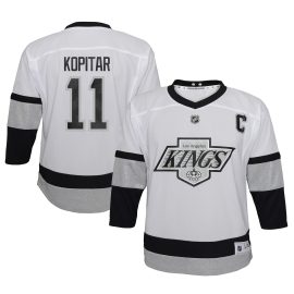Anze Kopitar Los Angeles Kings Toddler 2021/22 Alternate Replica Player Jersey - White