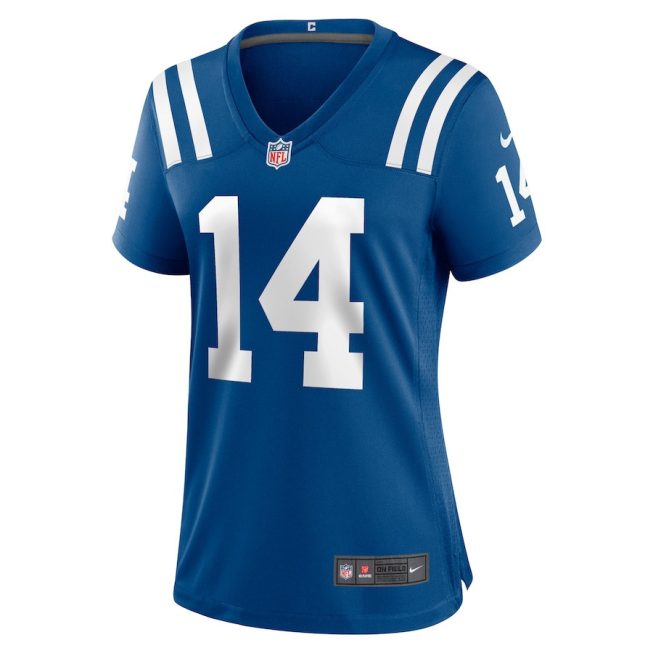 Alec Pierce 14 Indianapolis Colts Women Game Jersey - Royal - Image 2