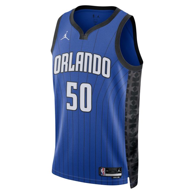 Cole Anthony Orlando Magic Jordan Brand Unisex Swingman Jersey - Statement Edition - Blue - Image 2