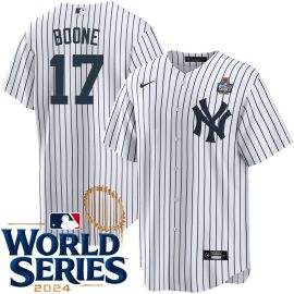 Aaron Boone New York Yankees Youth Home World Series Jersey
