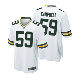 De'Vondre Campbell 59 Green Bay Packers Men Away Game Jersey - White