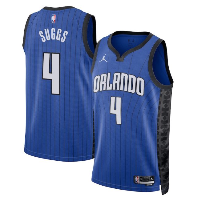 Jalen Suggs 4 Orlando Magic Unisex Swingman Jersey - Statement Edition - Royal