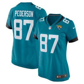 Josh Pederson Jacksonville Jaguars Women's Team Game Jersey - Teal