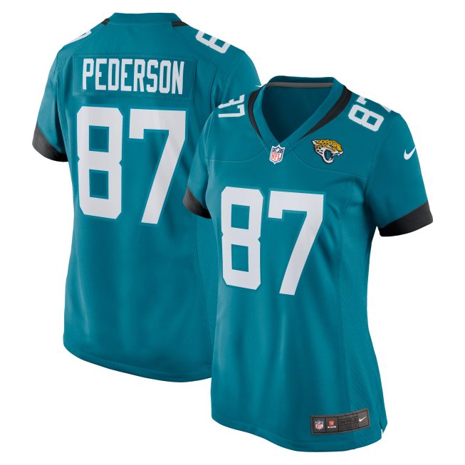 Josh Pederson Jacksonville Jaguars Women's Team Game Jersey - Teal