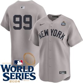 Aaron Judge New York Yankees Road Limited Player World Series Jersey